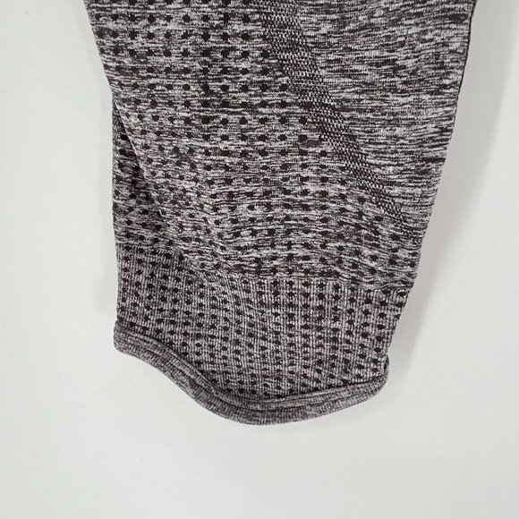 Gymshark Vital Boost Leggings Size M Smokey Gray Marl High Rise Ankle Athletic‎ - Picture 4 of 13